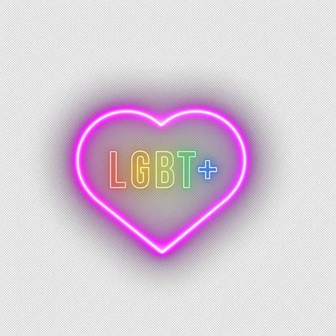 LGBTQ+ Heart Stock Footage 276439747