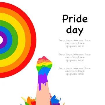 Lgbtq icon illustration vector element for pride month and lgbtq event Stock-Illustration