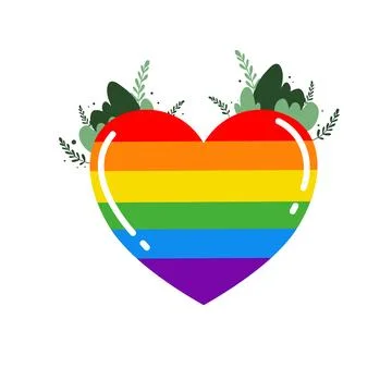 Lgbtq icon illustration vector element for pride month and lgbtq event Illustrazione stock