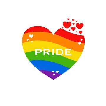 Lgbtq icon illustration vector element for pride month and lgbtq event Illustrazione stock