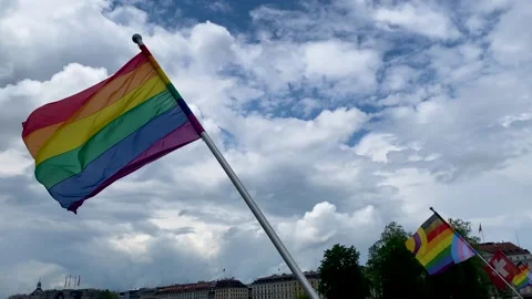 LGBTQ Pride Flag Видео 253264097