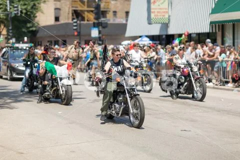 LGBTQ Pride Parade 2018 Stock Photos