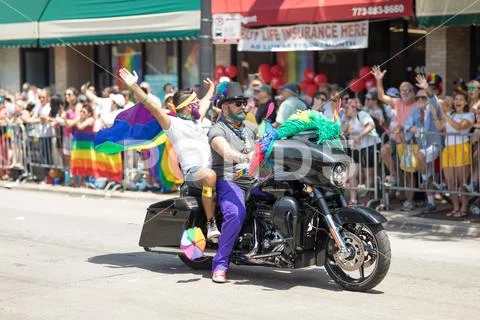 LGBTQ Pride Parade 2018 Stock Photos