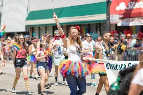 LGBTQ Pride Parade 2018 Stock Photos