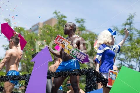 LGBTQ Pride Parade 2018 Stock Photos