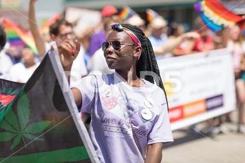LGBTQ Pride Parade 2018 Stock Photos