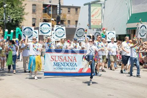 LGBTQ Pride Parade 2018 Stock Photos