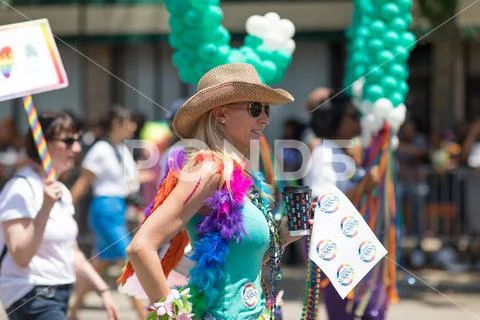 LGBTQ Pride Parade 2018 Stock Photos