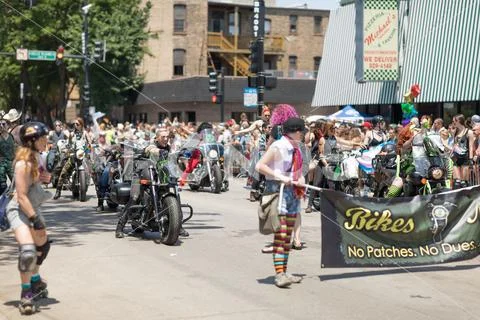 LGBTQ Pride Parade 2018 Stock Photos