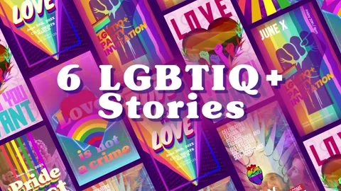LGBTQI Stories After Effects stock