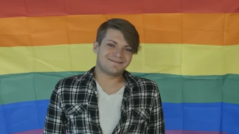 LGTB guy Video stock 95108298