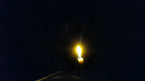 Li Candles and shining light Stock Footage 290338971