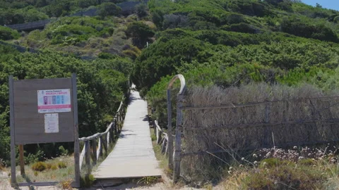 Li feruli beach near Trinit d'Agulti and Vignola, Sardinia - Italy. To access Stock-Footage 138897397