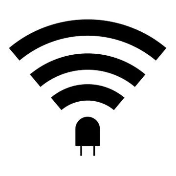 Li-Fi High Speed Wireless connection Illustrazione stock