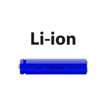 Li-ion battery. icon. vector design Stock Illustration