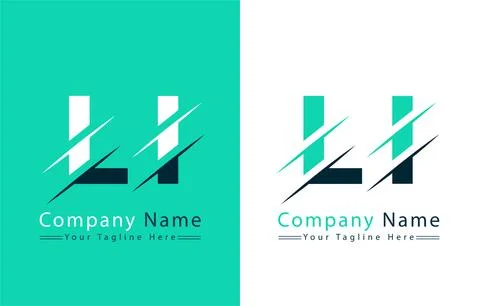 LI Letter Logo Vector Design Template Elements イラスト素材