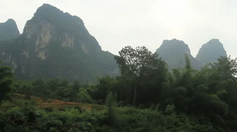 Li Riverboat China 04 Stock-Footage 4816352
