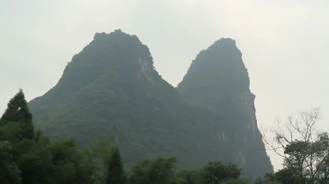 Li Riverboat China 05 Stock Footage 4833666