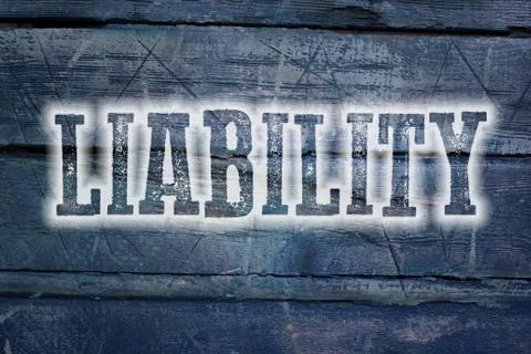 Liability concept Stock Illustration