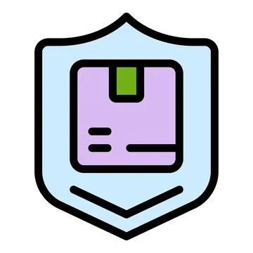 Liability parcel icon vector flat イラスト素材