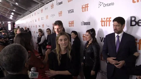 Liam Neeson talks about his movie Window at 43rd TIFF - 2018 Video stock 100168216