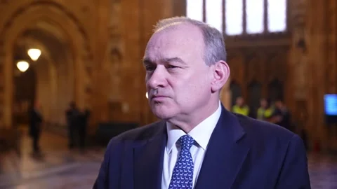 Lib Dems call for inquiry into Jeffrey Epstein's influence in British politics Stock Footage 328170677