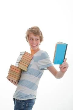 Libary book student Stock Photos