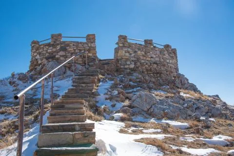 Libby Flats Observation Point Stock Photos