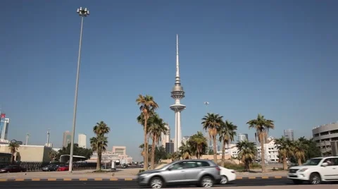 Liberation Tower in Kuwait Vidéo 45509389