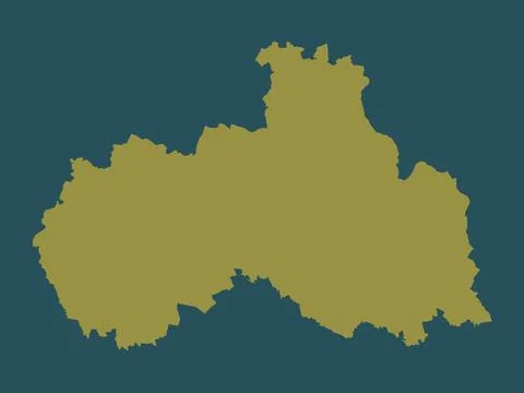 Liberecky, Czech Republic. Solid color shape イラスト素材