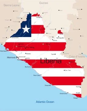 Liberia Stock Illustration