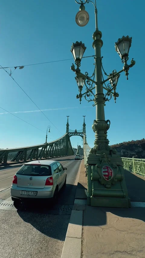 Liberty Bridge 7 Video stock 327133127
