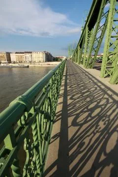 Liberty bridge Stock-Fotos