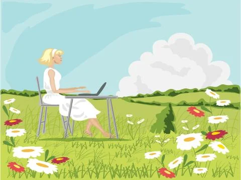 Liberty Stock Illustration