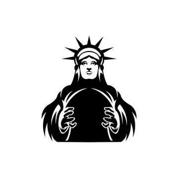 Liberty logo Stock Illustration