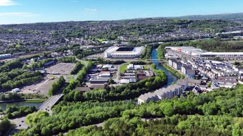 The Liberty Stadium Vídeo Stock 334715368
