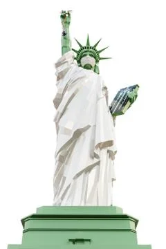Liberty statue Stock Illustration