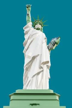 Liberty statue Stock Illustration