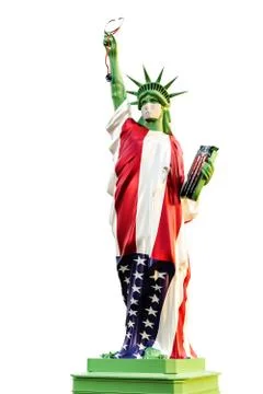 Liberty statue Stock Illustration