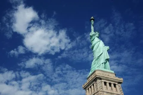 Liberty statue Stock Photos