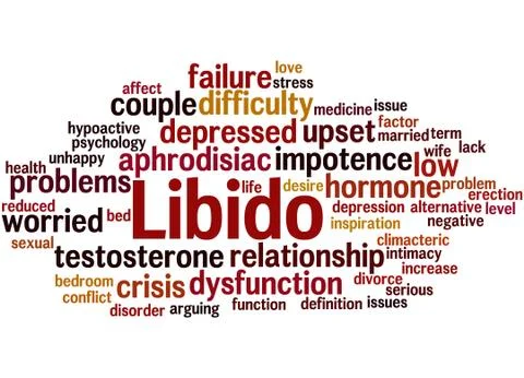 Libido, word cloud concept イラスト素材