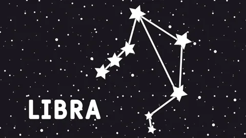 Libra - Animated zodiac Stock Footage 150933799