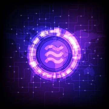 Libra coin Stock Illustration