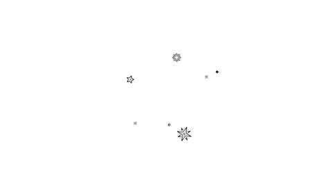 Libra Constellation Animation. Zodiac Star Pattern. Astronomy concept. Stock Footage 330173572