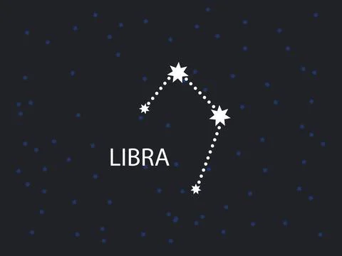 Libra Horoscope Symbol Stock Illustration