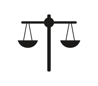 Libra icon illustrated in vector on white background Stock Illustration