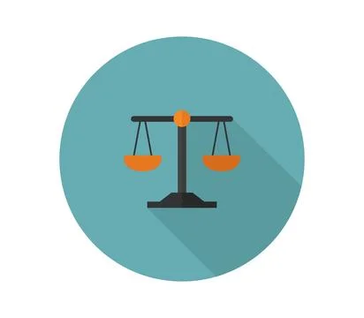 Libra icon illustrated in vector on white background Stock Illustration