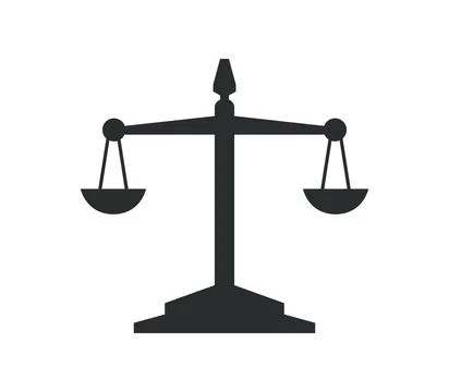 Libra icon illustrated in vector on white background Stock Illustration