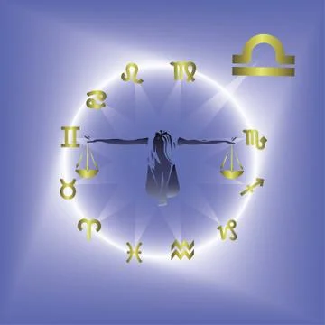 Libra 스톡 일러스트