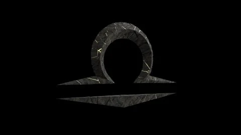 Libra Illustrazione stock